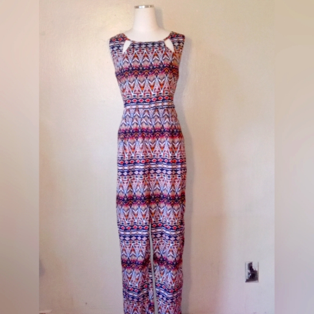 #98 Fashion Web Printed Jumpsuit !